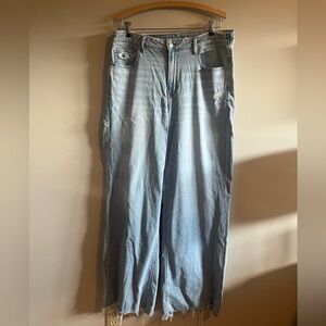 American Eagle Outfitters Light Blue Flare Jeans
